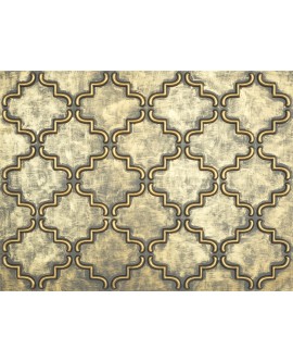 Pressed Tin Ceiling Tile, Embossed wall panels, Ancient gold color PLB28 pack of 10pcs