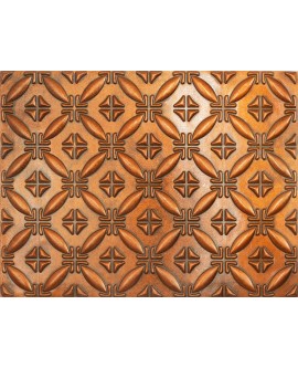 Vintage Pattern Tin ceiling Tiles, Archaic copper color PLB38 pack of 10pcs