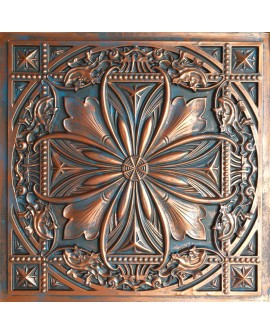 2x2 Ceiling tiles Faux Tin rustic copper color PL10 10pcs/lot