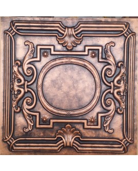 Faux Tin ceiling tiles archaic copper color PL15 pack of 10pcs