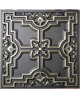 Faux Tin ceiling tiles clasic aged bronze PL16 pack of 10pcs