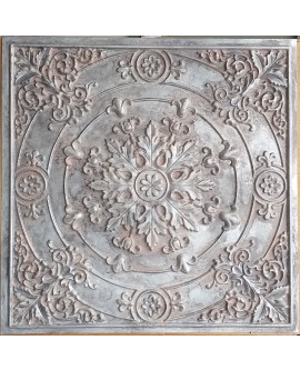 24x24 Ceiling tiles Faux Tin weathered iron color PL18 10pcs/lot