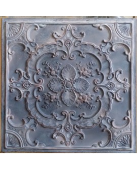 Tin ceiling tiles artistic old wood gray color cafe club wall panel PL19 pack of 10pcs