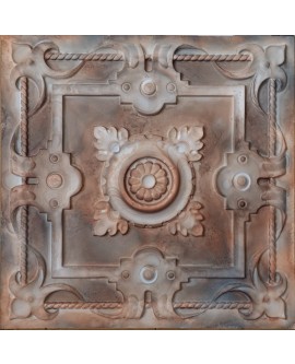 Tin ceiling tiles artistic washed brown color bar wall panel PL29 pack of 10pcs