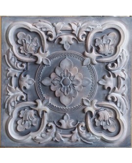 Tin ceiling tiles artistic old wood gray color cafe club wall panel PL30 pack of 10pcs