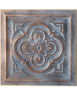 Ceiling tiles Faux vintage painted weathering copper color PL36 10pc/lot