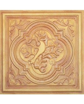 Reclaimed ceiling tiles, Easy to Install PVC Panels, vintage brown gold color PL39 10pcs/lot