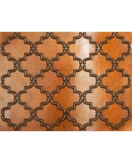 Aged Ceiling Tiles, Decorative 3D panels, Archaic copper color PLB28 pack of 10pcs