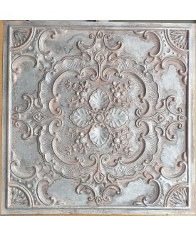 24x24 Ceiling tiles Faux Tin weathered iron color PL19 10pcs/lot