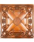 Aged Ceiling Panels, Decorative tin wall tile, Archaic copper color PL22 pack of 10pcs