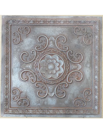 Amercian Ceiling tiles Faux Tin weathered iron color PL08 10pcs/lot