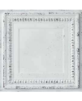 Decorative Fancy Tiles, Drop in ceiling panels, Distress crack white black color PL06 pack of 10pcs