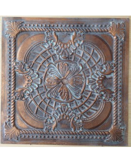 Ceiling tiles Faux vintage painted weathering copper color PL31 10pc/lot