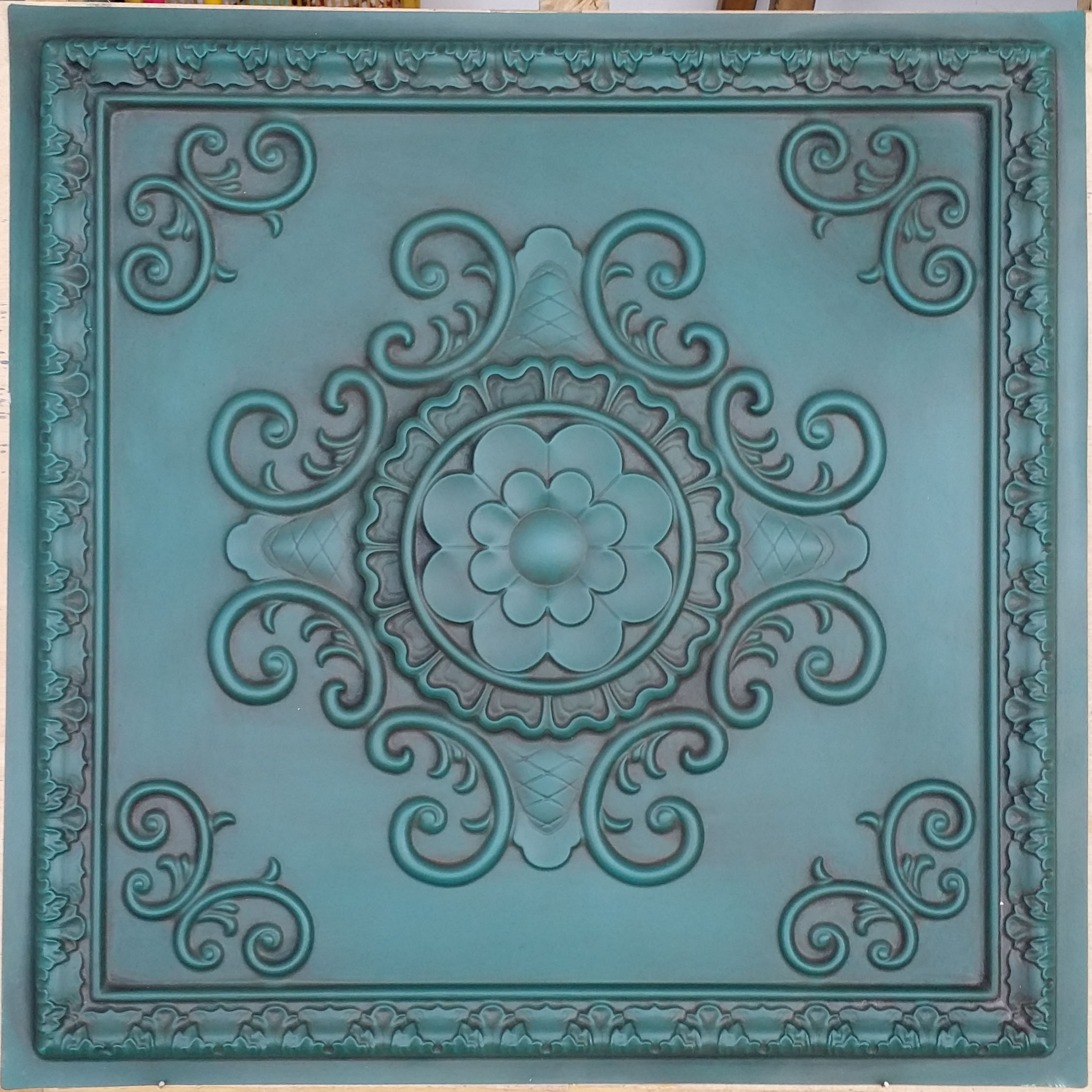 PL08 Antique cyan